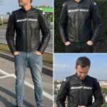 Vortex Air Black Racing Motorcycle Jacket