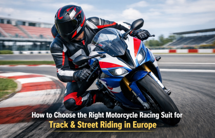 How to Choose the Right Motorcycle Racing Suit for Track & Street Riding in Europe