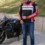 Chaqueta de Moto Honda Hecha a Mano (Inspirada en MotoGP)
