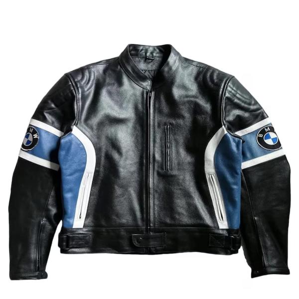 BMW Motorrad Motorbike Leather Jacket Vintage