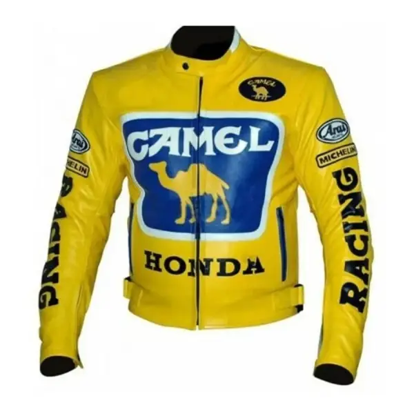 New Honda Motorbike Leather Jacket
