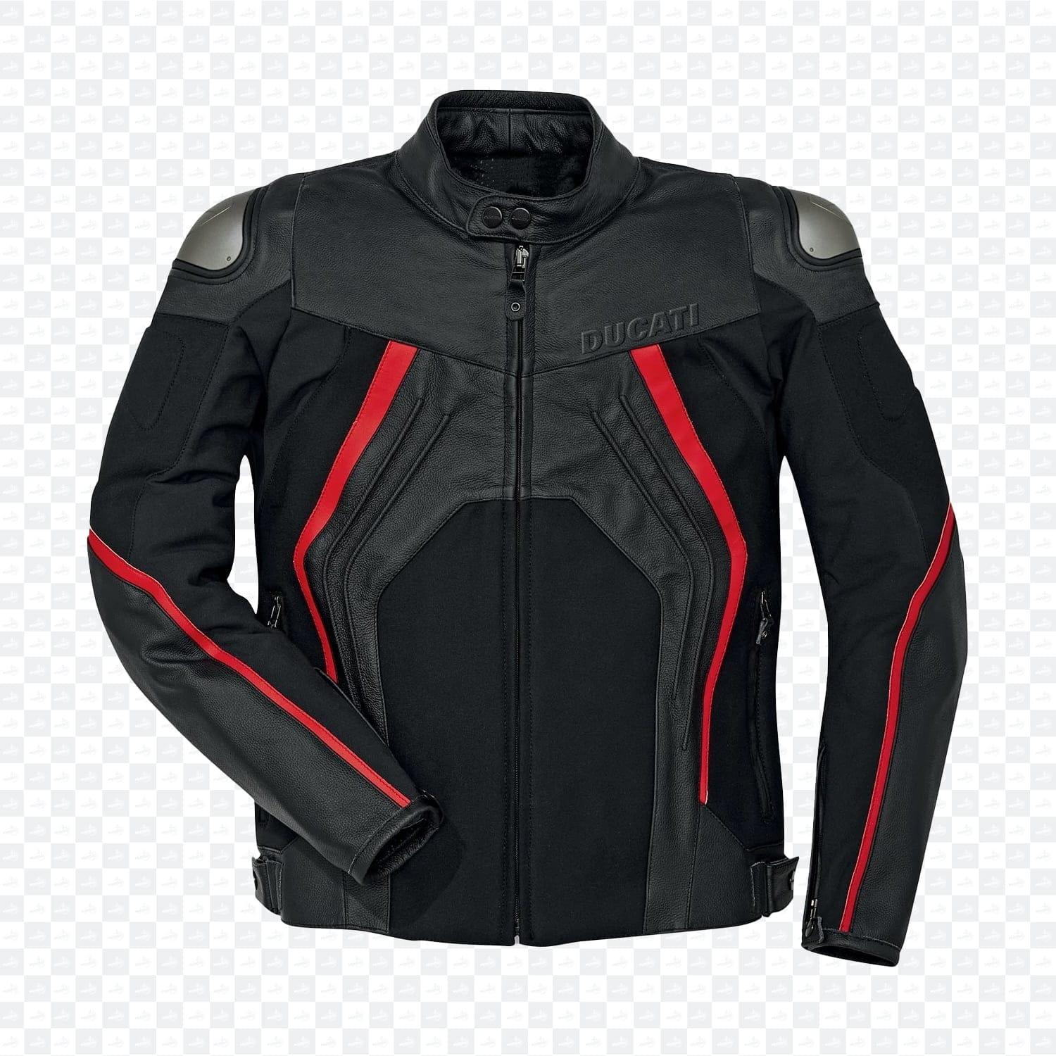 Buy Ducati Fighter C1 Mens Motorcycle Leather Jacket Online
