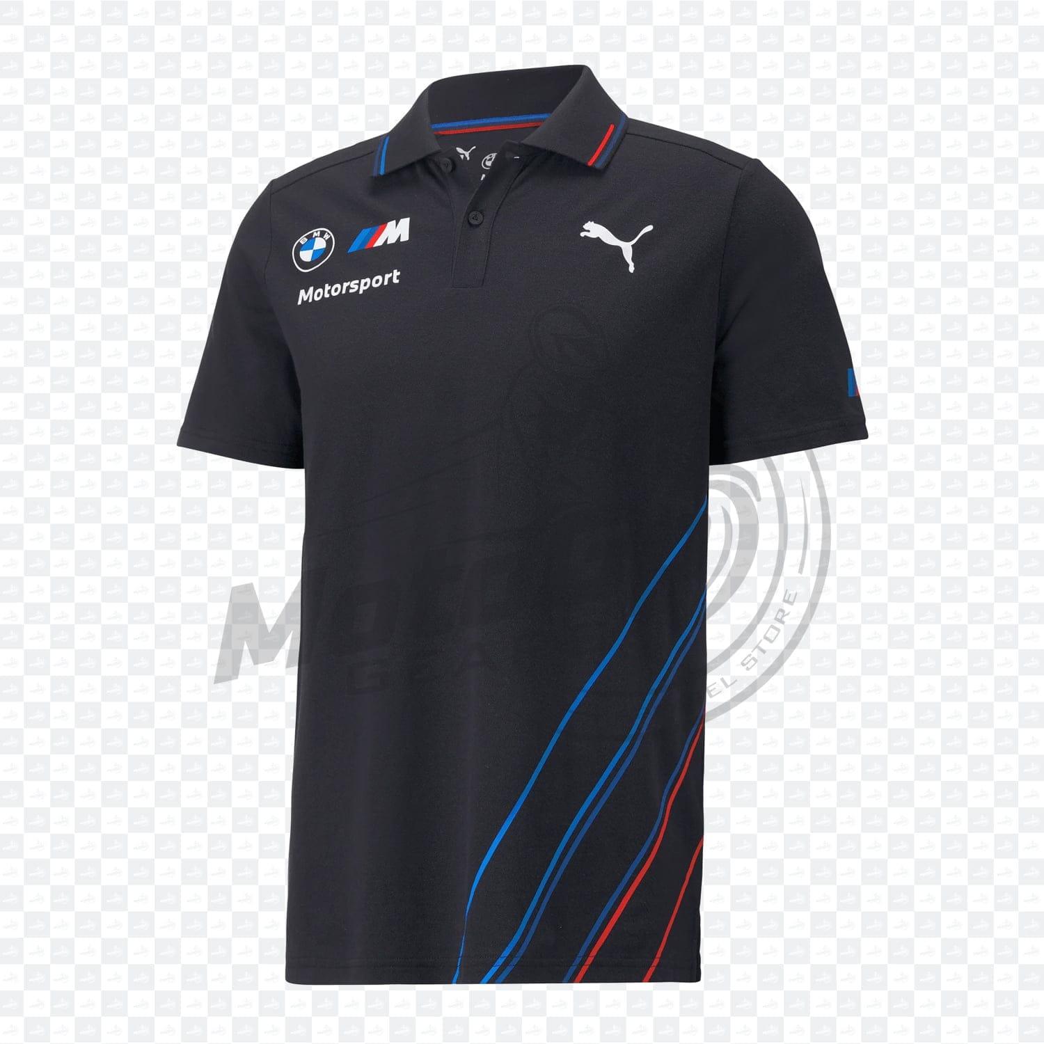 Polo Hombre BMW Motorsports Team Negro – Ropa Oficial de Carreras