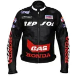 Honda Repsol Leather Motorcycle Jacket