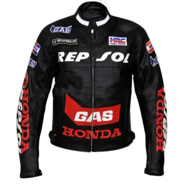 Honda Repsol Leather Motorcycle Jacket