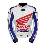 Veste Moto Homme Honda HRC en Cuir