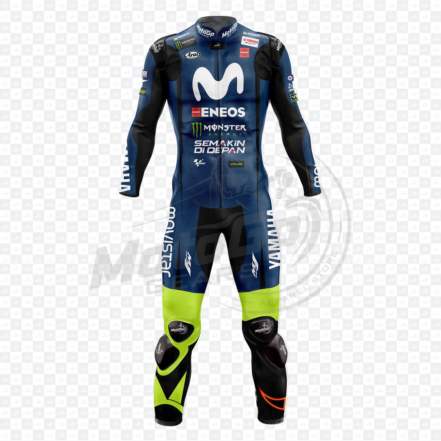 Yamaha Valentino Rossi 2018 Leder Motorradanzug