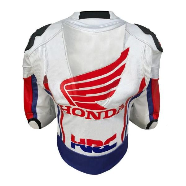 Veste Moto Homme Honda HRC en Cuir