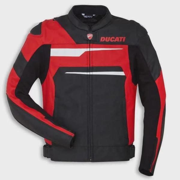 Ducati Racing Leather Motorcycle Jacket