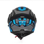 NUOVO Casco Moto JIEKAI JK-902 a Doppia Visiera – Blu Nero Grigio | Omologato DOT