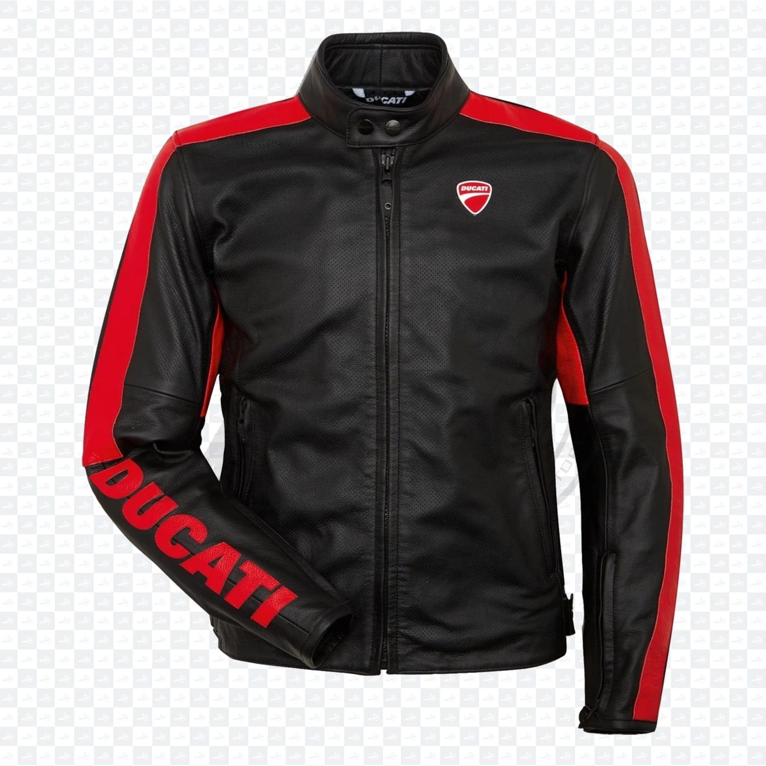 Giacca in pelle Ducati Company C4 di MotoGP Gears