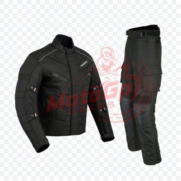 Lumi Nova Cordura Black Motorcycle Racing Suit