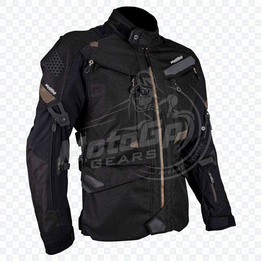 Pulse Wave Black Textile Racing Jacket