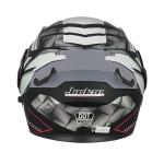 Casco de Moto Jiekai JK902 Gris Abstracto – Certificado DOT | Visera Doble | Bluetooth Ready | Confort Ventilado