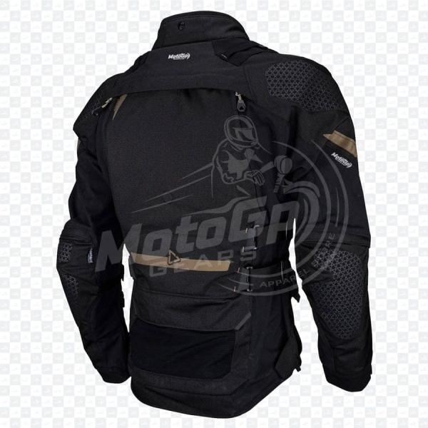 Pulse Wave Black Textile Racing Jacket