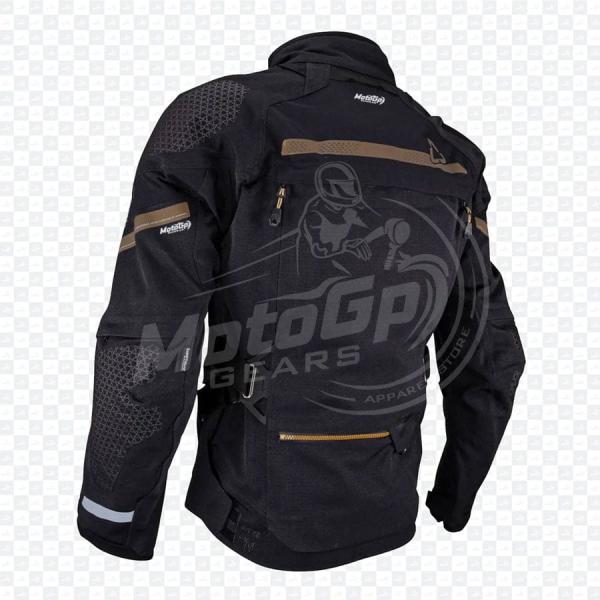 Fusion Xcel Black Textile Racing Jacket