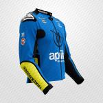 Veste de Course Ai Ogura Aprilia Trackhouse Bleu Ciel 2025