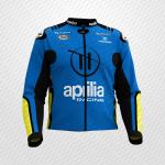 Veste de Course Ai Ogura Aprilia Trackhouse Bleu Ciel 2025