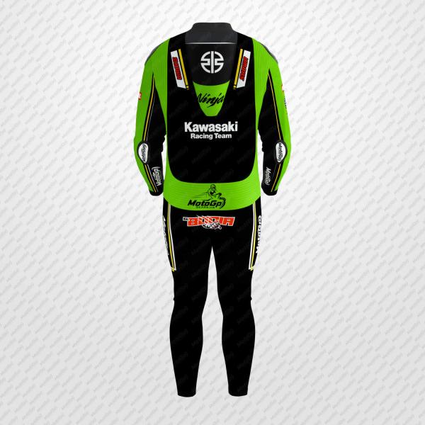 Combinaison de Course Alex Lowes Kawasaki Ninja – Cuir Premium Certifié CE