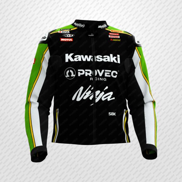 Combinaison de Course Alex Lowes Kawasaki Ninja – Cuir Premium Certifié CE