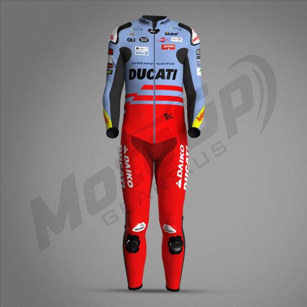 Tuta da Corsa Alex Marquez 2024 Ducati Gresini – Protezioni CE