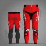 Pantalone in Pelle Alex Marquez Ducati Gresini MotoGP 2024 – Rosso | Protezioni CE