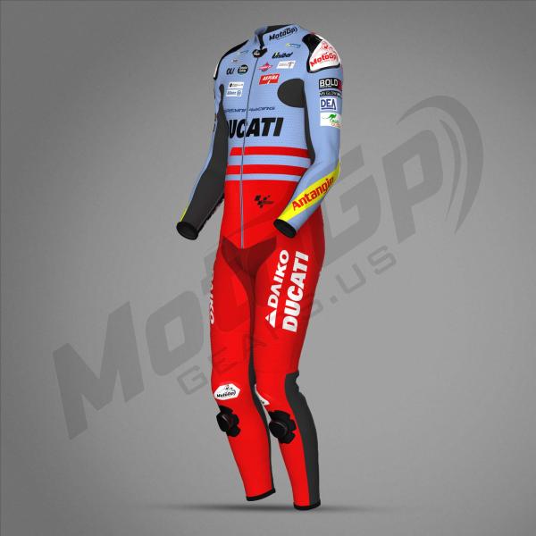 Tuta da Corsa Alex Marquez 2024 Ducati Gresini – Protezioni CE