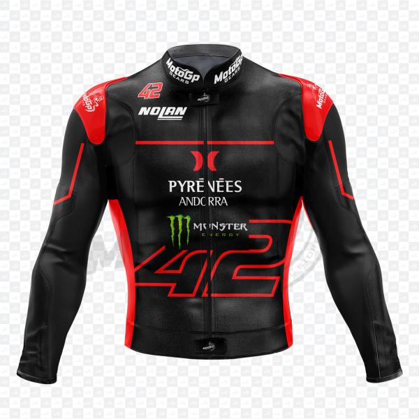 Alex Rins LCR Honda Winter Test Motorcycle Leather Jacket – 2022 MotoGP Edition