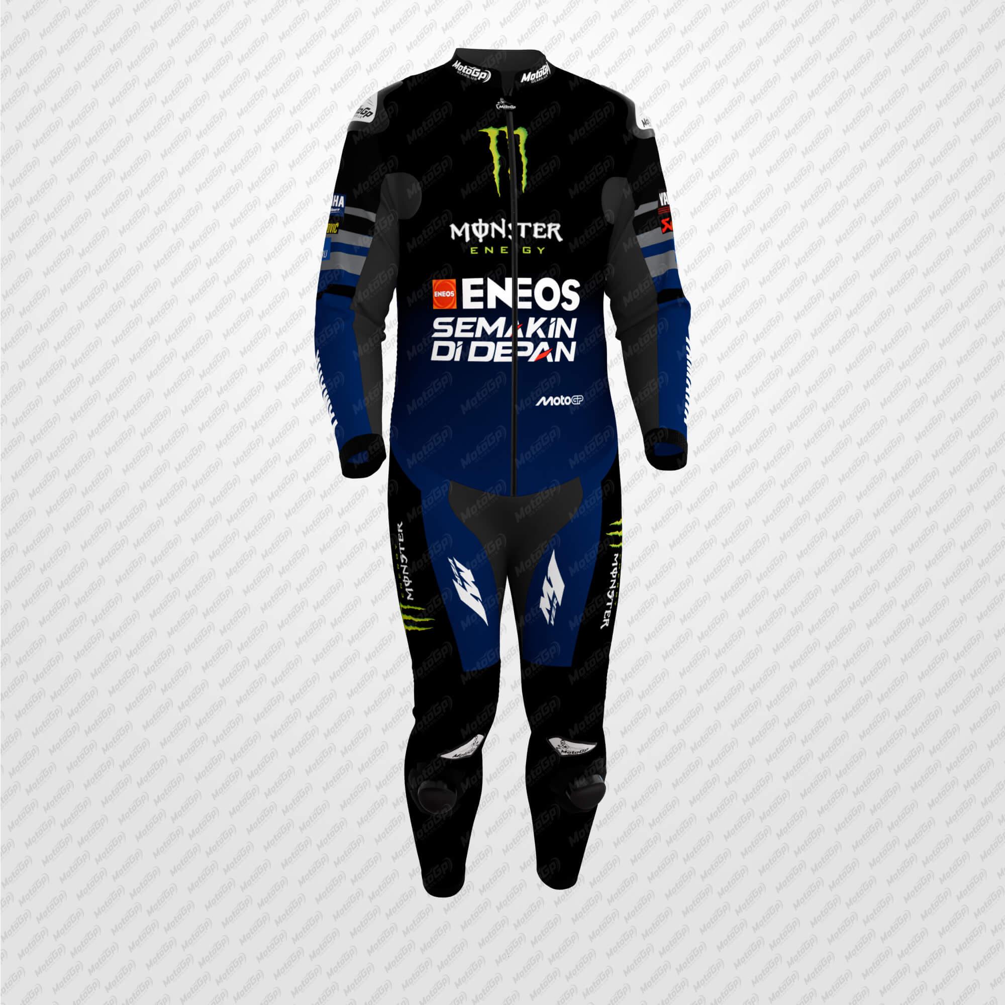 Alex Rins Monster Energy Yamaha Track Racing Leather Suit