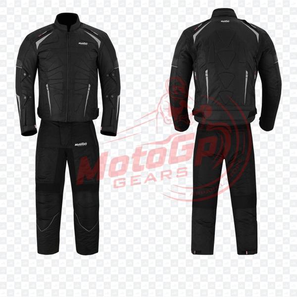 Eclipse Nex Cordura Motorcycle Racing Suit – Black