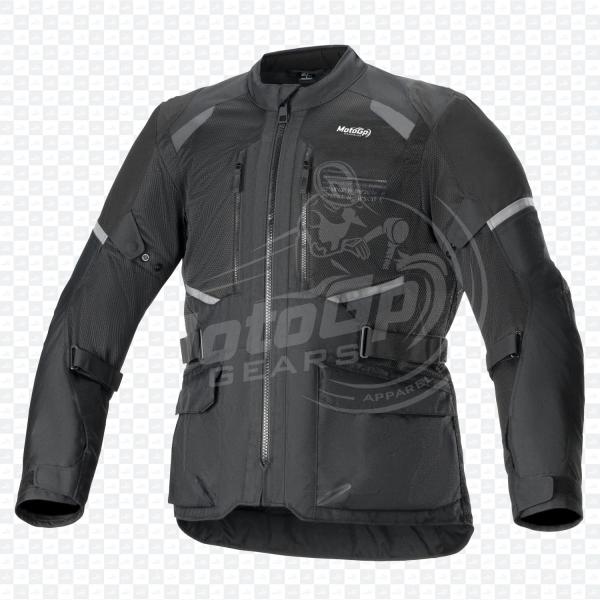 Opti Max Black Textile Racing Jacket Superior Riding Performance