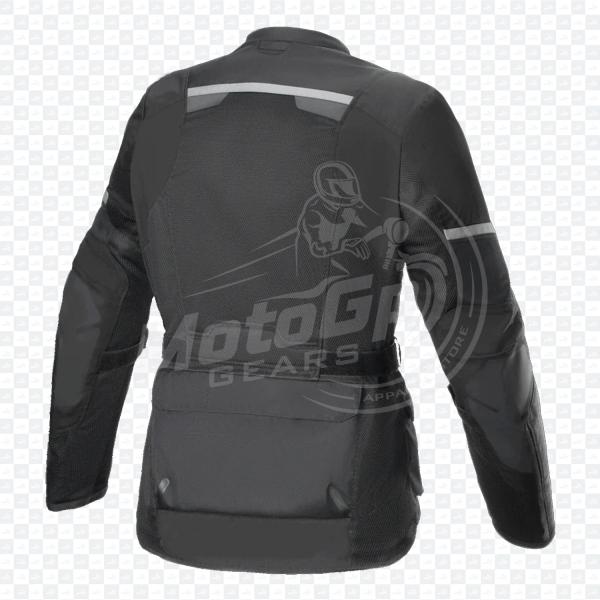 Opti Max Schwarze Textil-Rennjacke – Überlegene Fahrleistung