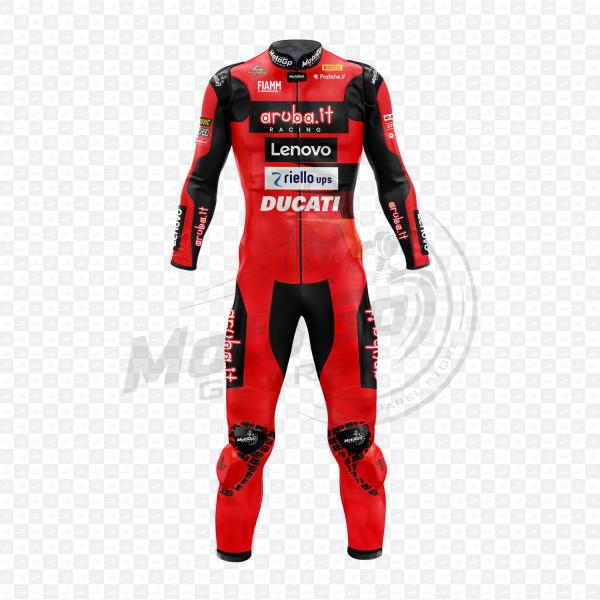 Traje de Carreras Alvaro Bautista Ducati Aruba SBK 2023 – MotoGP Gears USA