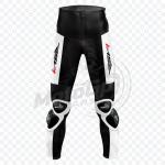 Pantalon en Cuir Moto Leon Haslam Aprilia