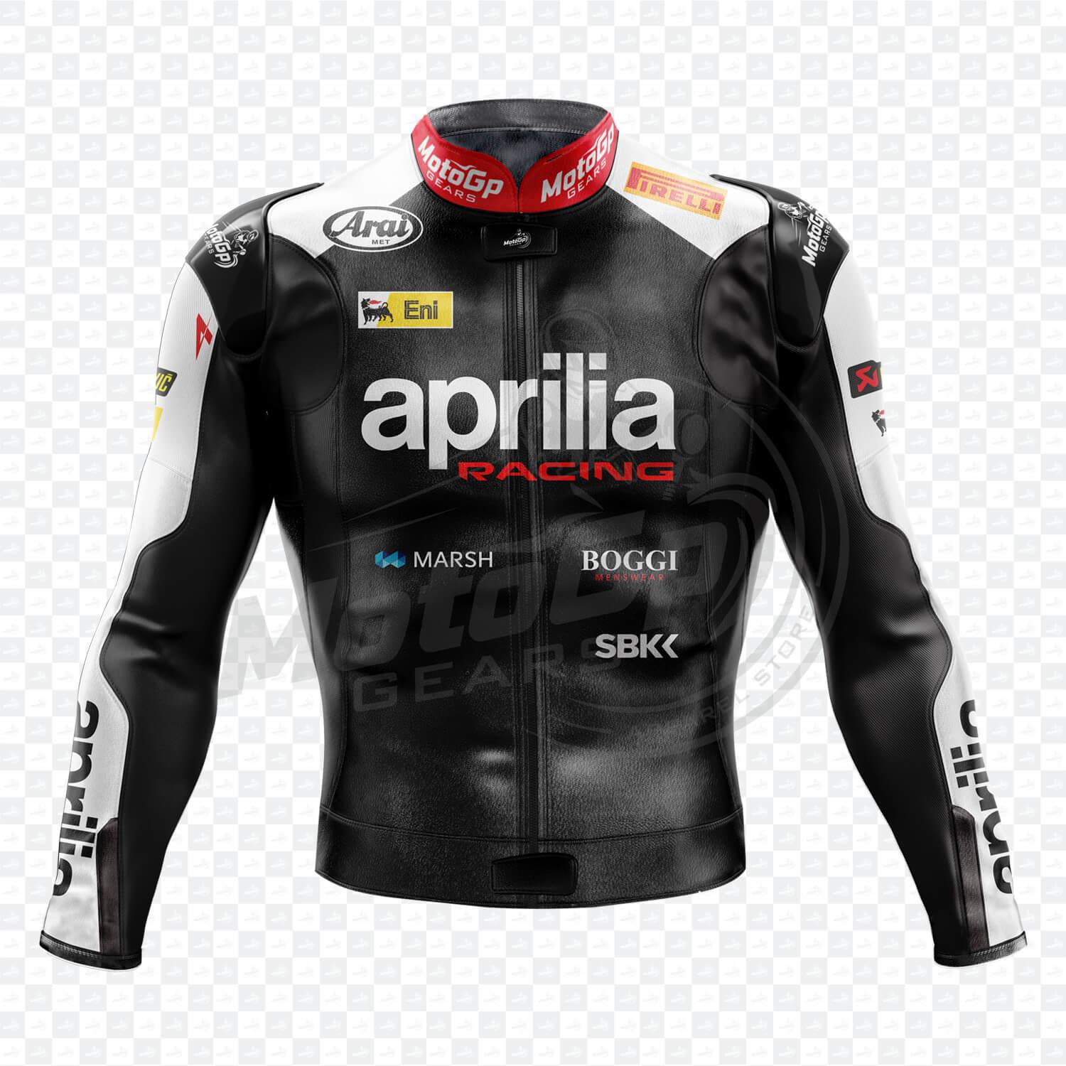 Chaqueta Aprilia Leon Haslam 2015 WSBK