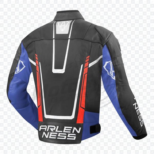 Arlen Ness Track Motorrad-Lederjacke – MotoGP Gears