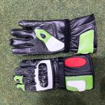 Gants de protection moto racing – Cuir de vachette