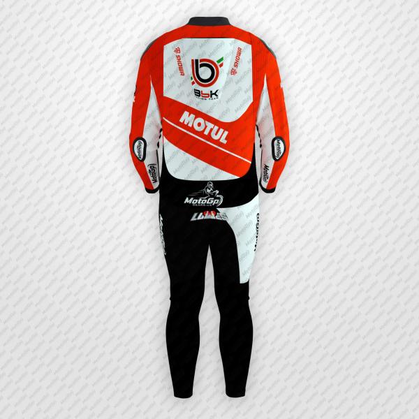 Alex Lowes Bimota Kawasaki Leather Moto Suit – Professional Racing Performance Gear