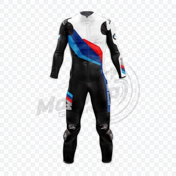 Alpino Ultra-BMW White Leather Racing Suit