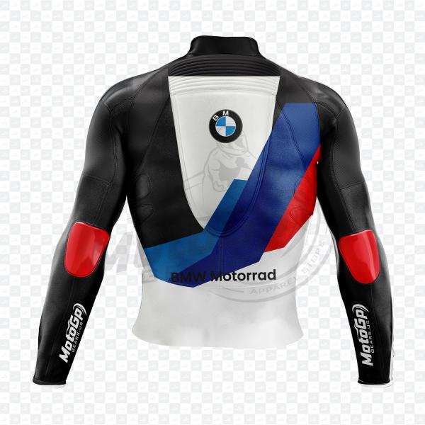 BMW Dyno S1 Leather Moto Race Jacket