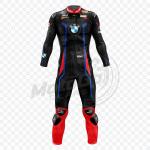Traje de Moto BMW Tom Sykes 2019 WSBK de Una o Dos Piezas en Cuero