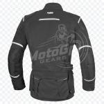 VanguardIQ Schwarze Textil-Rennjacke – Spitzenleistung