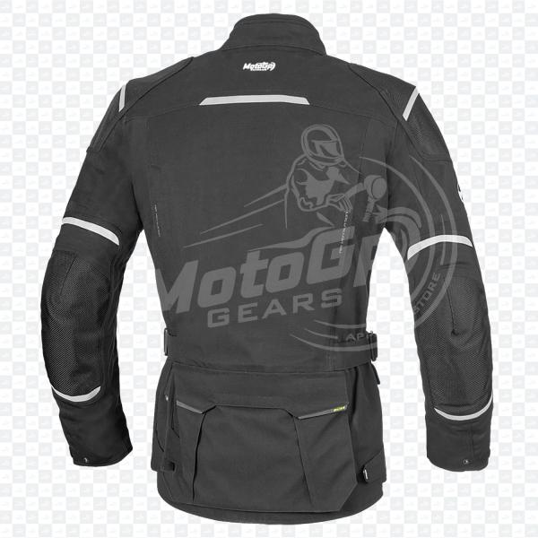 VanguardIQ Schwarze Textil-Rennjacke – Spitzenleistung