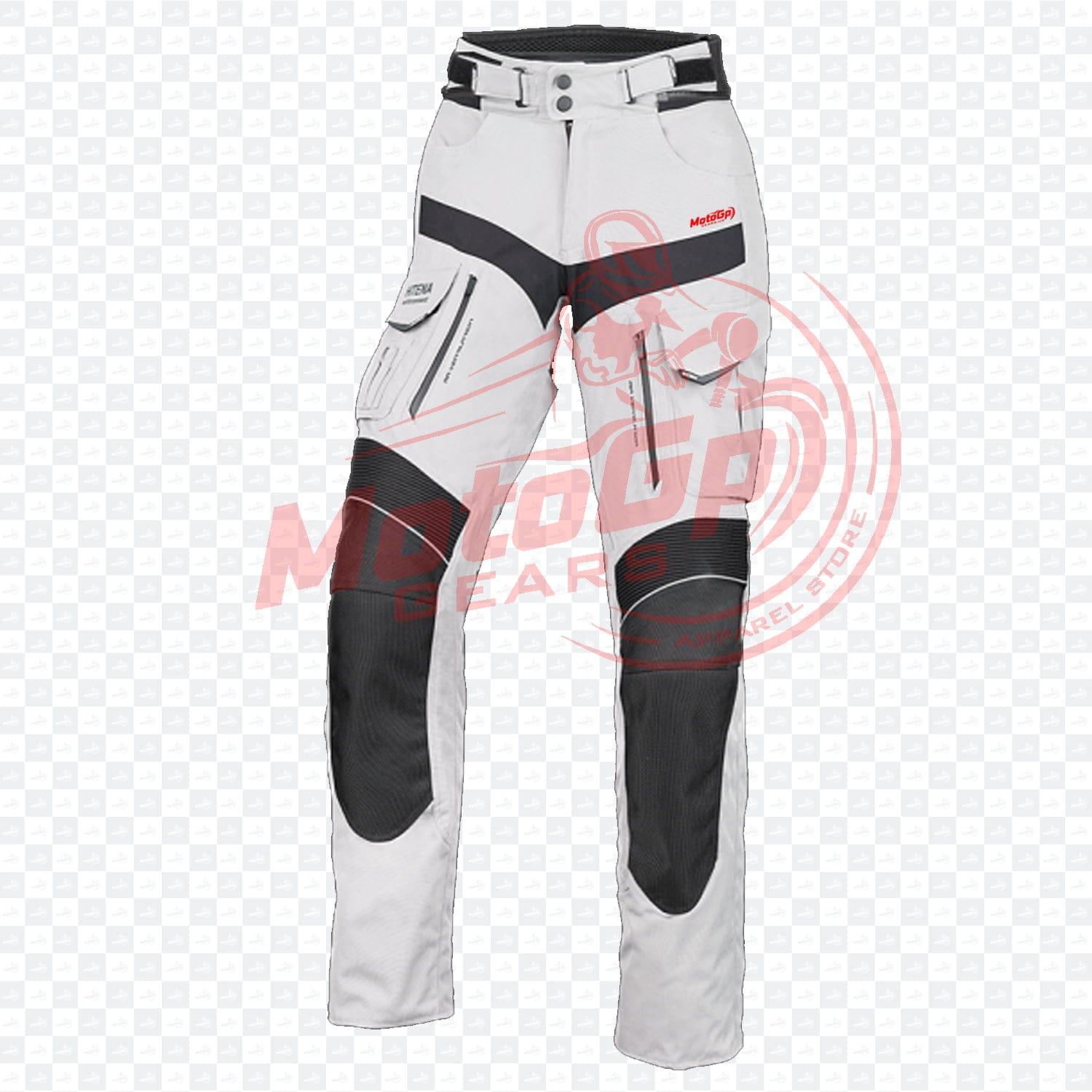 Pantalon de Course Textile Cortex Blend White – Confort et Sécurité