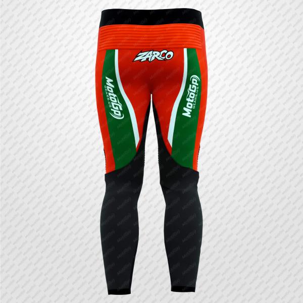 Pantalon en Cuir Moto Johann Zarco Castrol Honda 2025 – Édition Pro