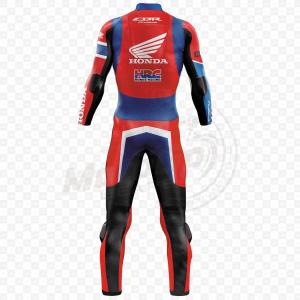 Combinaison Moto Honda Alvaro Bautista 2020 CBR Rouge