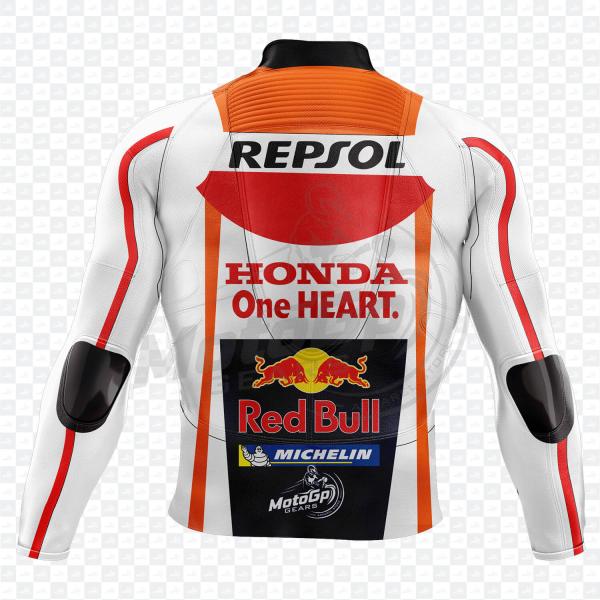 Honda Marc Marquez 2016 Motorrad Rennlederjacke