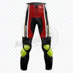 Dani Pedrosa Honda Maßgefertigte Motorrad-Lederhose