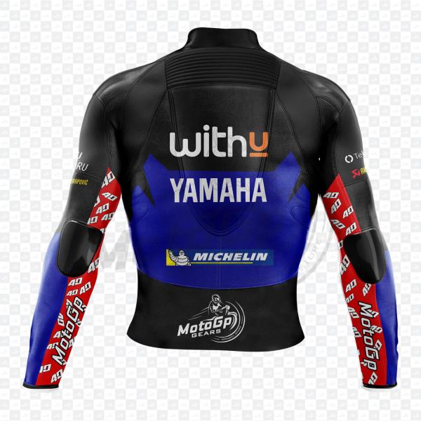 Darryn Binder Yamaha Motorcycle Leather Jacket