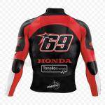 Honda Nicky Hayden 2015 Black MotoGP Lederjacke